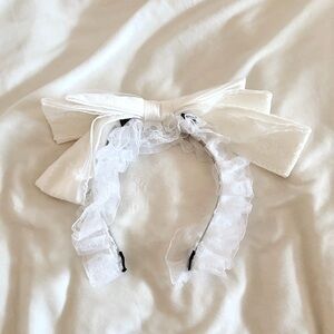 Lolita lace bow headband
